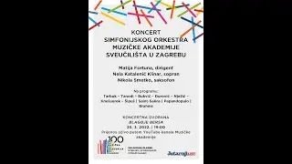 Koncert Simfonijskog orkestra Muzičke akademije, dirigent: Matija Fortuna