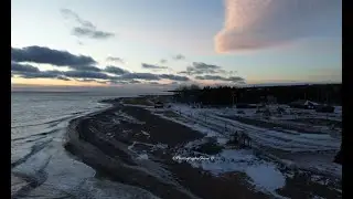 Полёт над пляжем, Нью-Карлайл, Квебек, Канада 🍁 2025