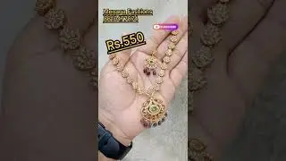 #premiumqualityjewellery#onegramjewellery #necklace #bestprice@menagafashions18