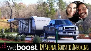 WEBOOST Drive 4G-X RV - Cellular Signal Booster Unboxing - RV Living