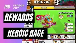 Dragon City Heroic Race Rewards High Cavernous Dragon & New Events ☆☆☆