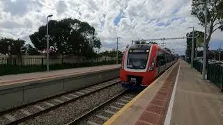 2 Trains One Diesel One Electric with Odgee