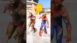 Iran man V's spider man funny cartoon #shortsviral #spiderman #ironman #iran #youtube #trending