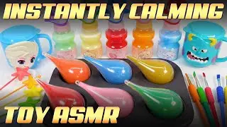 🎠✨ Instantly Calming Toy ASMR For Kids 🌙 | Kinetic Sand, Play-Doh & More 💤 Perfect for Kids Bedtime