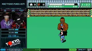 AGDQ 2020 Mike Tyson's Punch Out Blindfolded Speedrun 2 Players 1 Controller by Sinister1 & Zallard1