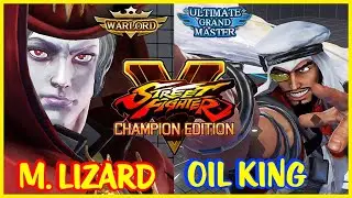 SFV CE ▶ 💫  M. Lizard (Vega) VS Oil King (Rashid) 💫SF5💫 #StreetFighterV