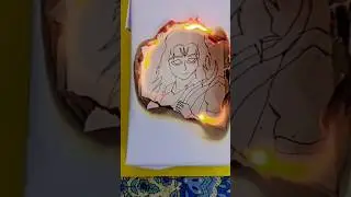 Jai Shree Ram🙏#art #ram #drawing #fireart #trendingshorts