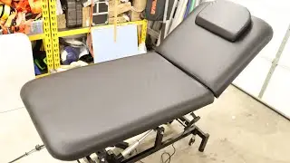 VEVOR Professional Electric Massage Table, 0-45&deg; Adjustable Backrest Medical Table Beauty Bed