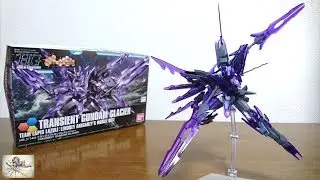 （体中にクリアパーツ！新規パーツも予想以上に多い！）HGBF 1/144トランジェントガンダムグレイシャー　レビュー