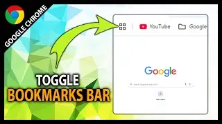 Show or Hide the Bookmarks Bar in 2 Seconds!
