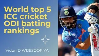 World top 5 ICC cricket ODI batting rankings | Tech Engine