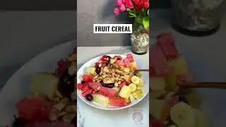 I Tried Fruit Cereal For The First Time / #shorts
