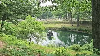 Mt. Hope Cemetery, 360 Audio Ambience, Helicopter, Ambulance Siren 