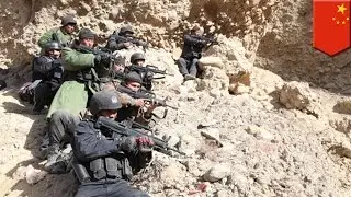 Islamic terror? Chinese forces kill 28 foreign-led 'terrorists' after massive manhunt - TomoNews