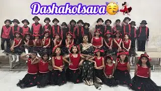 Namma school annual function day -3🥳| Dashakotsava😳🤩 | 10th year annual celebration 🎉| Chaitra Kalal