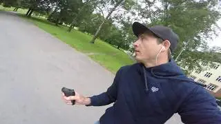 Evolve Carbon GT 107 wheels Go Pro 4K Hill test-Oslo Norway PL