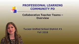 PLC Session 1  Collaborative Teacher Teams Overview