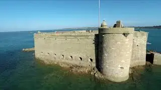 La Baie de Morlaix vue du ciel