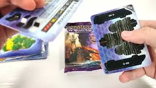 WizKids Pirates At Ocean's Edge Pocketmodel Game CSG - 3 Packs Opening Pt 3