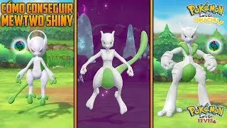 Cómo conseguir a ✨ MEWTWO SHINY ✨ [SHINY HUNTING] | Pokémon Let's Go Eevee & Pikachu