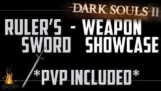 Меч Правителя &mdash; демонстрация оружия босса в Dark Souls 2.