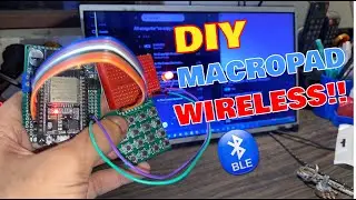 DIY KEYBOARD WIRELESS / MACRO PAD WIRELESS (ESP32)