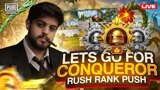 Road to Conqueror |  PUBG MOBILE LIVE RANK PUSH | WITH Top1 Jawad Live