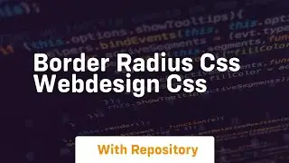 Border radius css webdesign css
