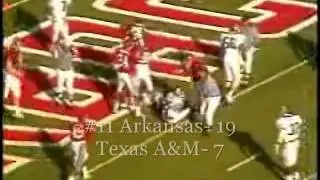 #11 Arkansas vs. Texas A&M 1988