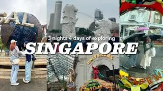 Singapore vlog🇸🇬; exploring the town with my friend👥