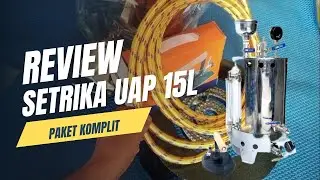review paket setrika uap boiler 15 liter