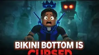 Playing SpongeBob Horror Game in Roblox