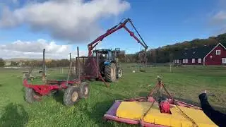 Virkesvagn med kran Nokka Komet 5000 | 5921338