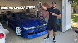 INSTALLING WIRING SPECIALTIES HARNESS FOR THE KA24E S13!