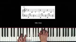 TUTORIAL - Stevie Nicks - Has Anyone Ever Written Anything For You - PianoAcomp. El cuarto del piano