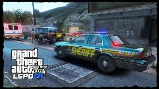 LSPDFR | Día 329 |  FORD CROW VICTORIA - ACCIDENTE
