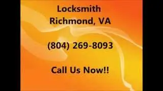 Locksmith Richmond VA (804) 269-8093 | CALL US!
