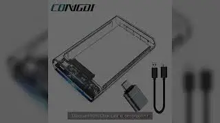 USB 3.0 HDD Enclosure 2.5inch SATA SSD Hard Drive Case with 5Gbps Transfer Speed Mobile External Hou
