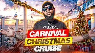 ITS A CHRISTMAS CRUISE! 🎄| Carnival Jubilee Cruise Vlog! Part 1