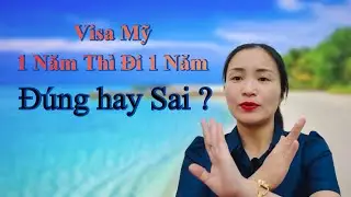 Visa Mỹ 1 Năm Đi 1 Năm, Đ&uacute;ng hay Sai ? #dulich #travel #visamy #visa