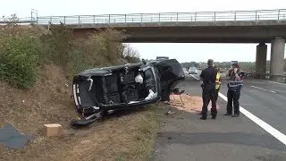 Lingen: Zwei Menschen sterben bei schwerem Verkehrsunfall auf der A31