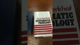 Finally! Reprint of Louis Berkhof, Systematic Theology: Classic Reformed Text!