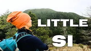 Little Si Trail Hike in North Bend Washington. 4K DJI drone footage.