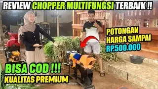 TERBAIK 🤩 CACAH RUMPUT SERBAGUNA INI ‼️ PETERNAK WAJIB PUNYA 😎🔥