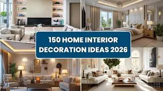 150 тем оформления интерьера дома на 2025 год