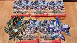 Opening 5 Retail Packs of Battles of Legend: Monster Mayhem!