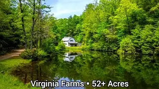 Virginia Cabins For Sale | 52+Acres | Virginia Land For Sale | Remote Property|Hunting Land Virginia