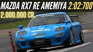 Gran Turismo 7: Lap Time Challenge N&uuml;rburgring | Mazda RX7 RE Amemiya Hotlap [4K]