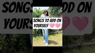 Songs to add on yourself 🩷 #song #desisong #design #aesthetic songs