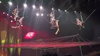 Russian cradle SCARABEE OVO BY CIRQUE DU SOLEIL Ciudad de M&eacute;xico noviembre 2025